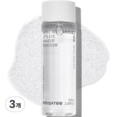 Innisfree Odličovač rtů a očí s jablečnými semínky, 100 ml, 3 kusy