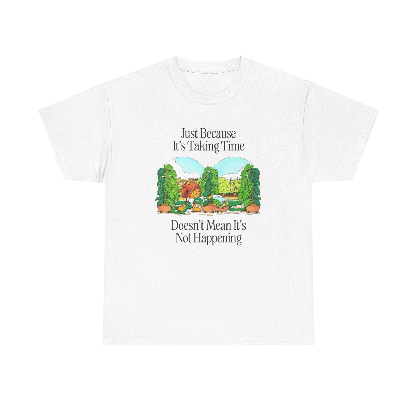 Motivation Its Happening Graphic T Shirt Unisex Heavy Cotton Tee Gift Vintage XL