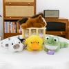 Cartoon Capybara Plush Toys West Highland Dog Home Panda Ornaments Car Fox Ornaments Office Sloth