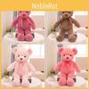 Teddy 35cm Bear With Colored Bow Tie Plush Toy Stuffed Animal Doll Kids Gifts