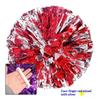 Pompon Multicolori Gioco per Bambini da 5/6 Pollici Palla Tifo per Animali da Compagnia Accessori 'Forza!' Economici Pratici Decorazioni per Festa di Cheerleading Danza Concerto