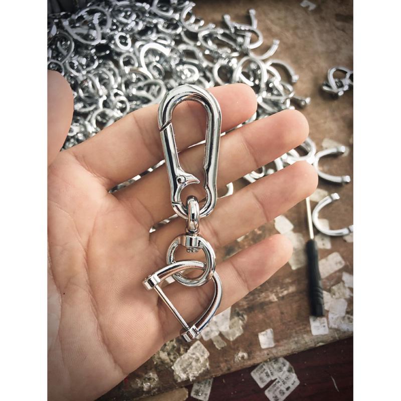 Metall-Schlüsselanhänger-Halter, Hufeisen-Auto-Schlüsselanhänger, Multifunktions-Schlüsselanhänger