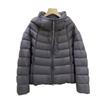 White duck down ribs winter new down jacket women's short hooded puffs bread jacket trendy