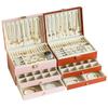 Locked Multi-Layer Jewelry Organizer: Anti-Oxidation Storage for Earrings, Necklaces, and Rings