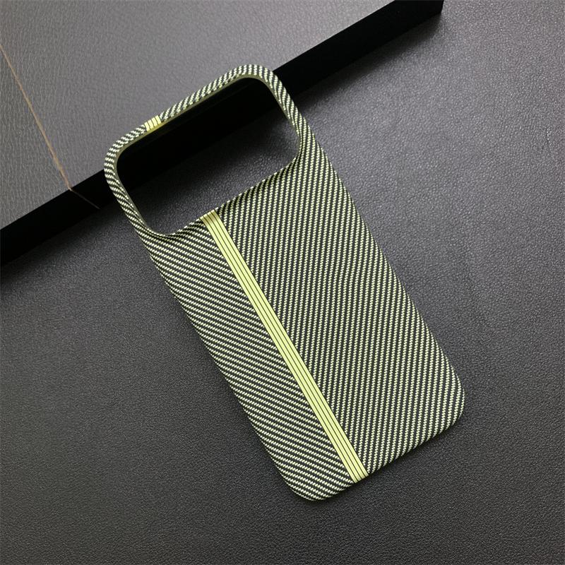 Contrast Clash Color Carbon Fiber Thin Matte Case for For Iphone 17 Pro Max 16 1 14 13 12 11 Stripe Pattern Shockproof Bumper Cover
