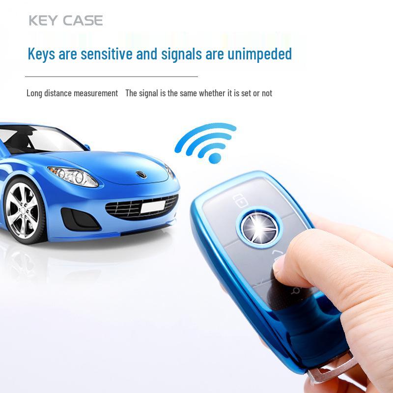 TPU Weichgummi Schlüsselschale für Mercedes-Benz E-Klasse