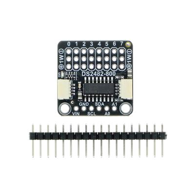 DS2482S-800 Open Source I2C To 1 Wire Adapter with 8 Selectable Channel for Temperature Monitoring Accessories