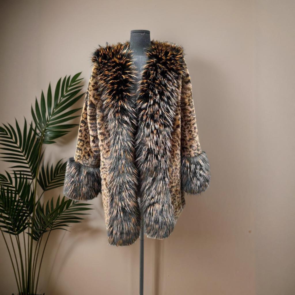 25 New Winter Trendy Leopard Print Fur Coats for Women