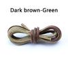 New High Quality Flat Shoelaces Solid Leather Shoe Laces Classic Multicolor Leisure Shoe Lace Outdoor Unisex Boots Shoelace
