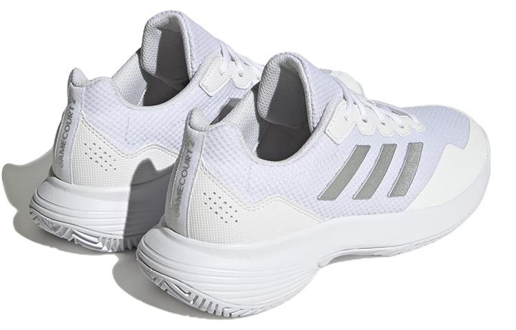 Adidas Wmns GameCourt 2.0 'White Silver Metallic' Women's HQ8476