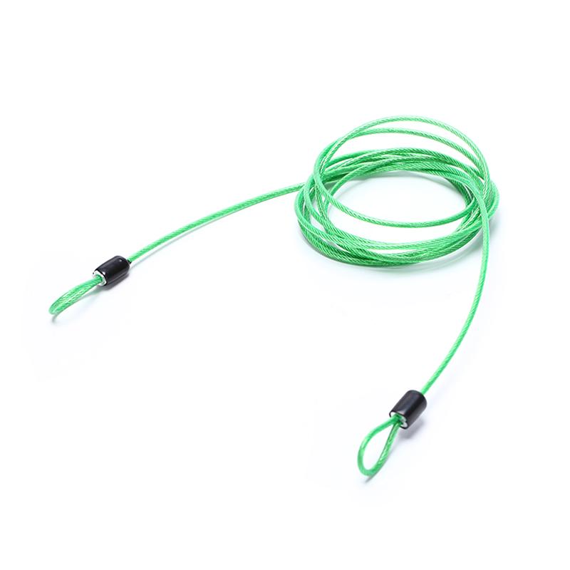 200Cm X 2.5Mm Cycling Sport Security Loop Cable Lock Bicycle Scooter U-Lock New