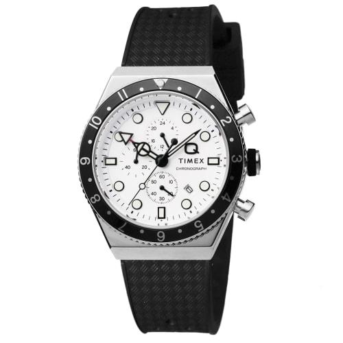 

TIMEX Men s Timex Q GMT Chronograph Watch TW2V70100, Black