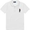 Polo T-Shirt Ss24 Bear Pattern Embroidery Casual Short Sleeve Kids Tops White CWPOKNIY8021097-100