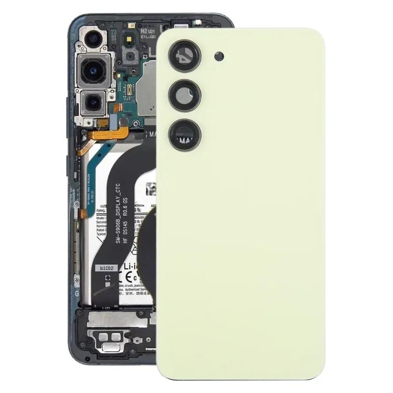 OEM Glass Battery Back Cover with Camera Lens Cover for Samsung Galaxy S23 SM-S911B