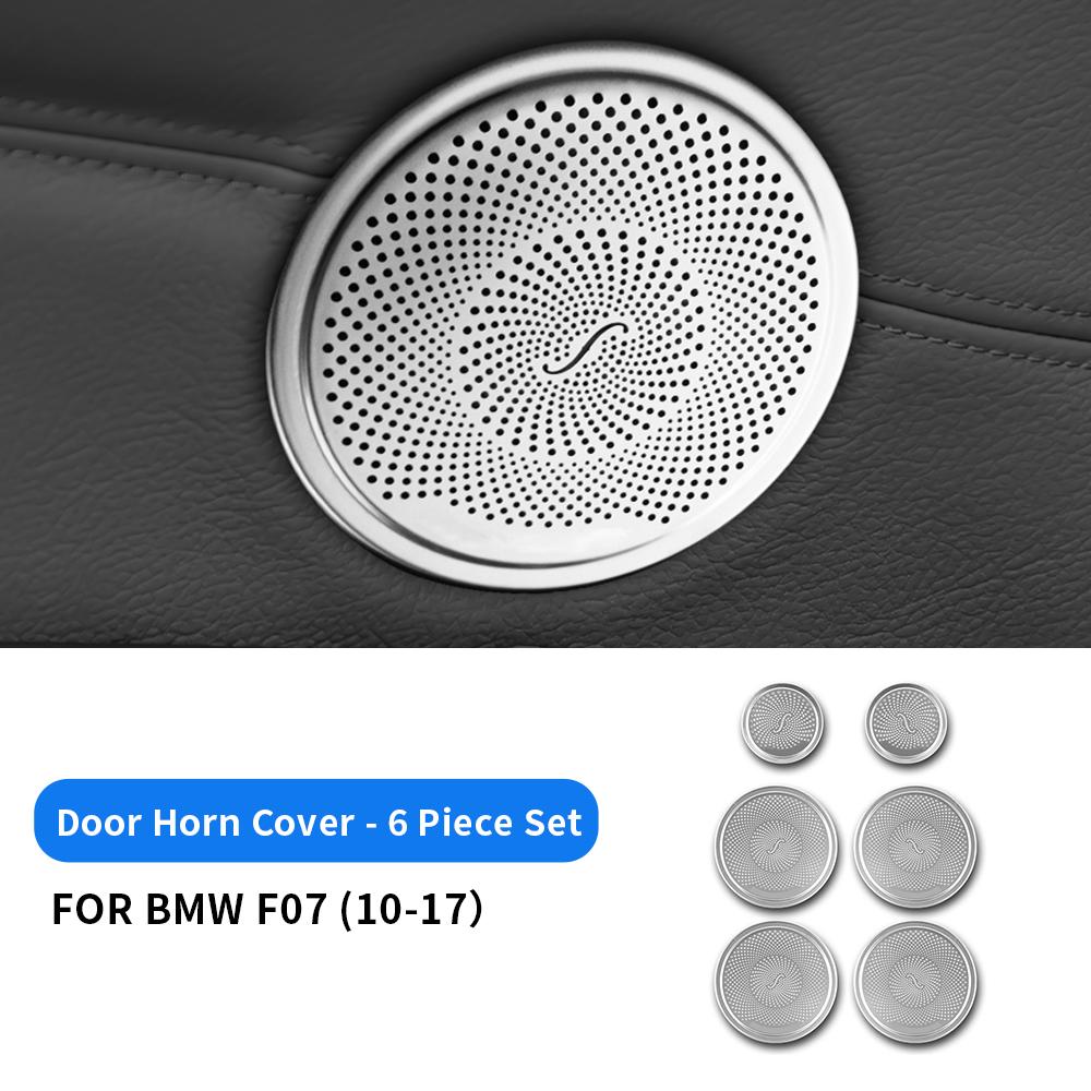 Stainless Steel Car Door Speaker Sticker Cover for BMW X5 E70 X6 E71 F07 F25 F26