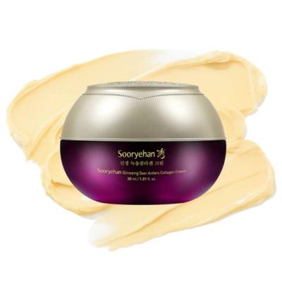 Ginseng Deer Antler Collagen Cream Korean Skincare Firming Face Cream 30ml