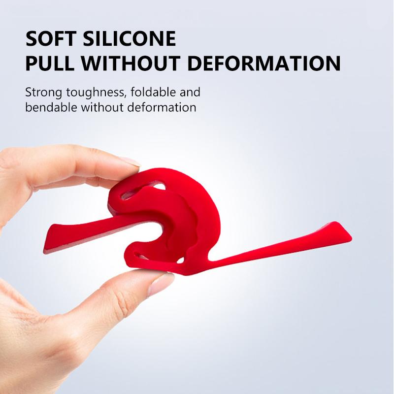 SEAMETAL 4pcs Car Door Lock Shock Pad Silicone Auto Door Lock Protection Cover Force Release Arm Design for Car Truck Door Latch