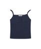 DELICCENT Dot Lace Sleeveless [Navy]