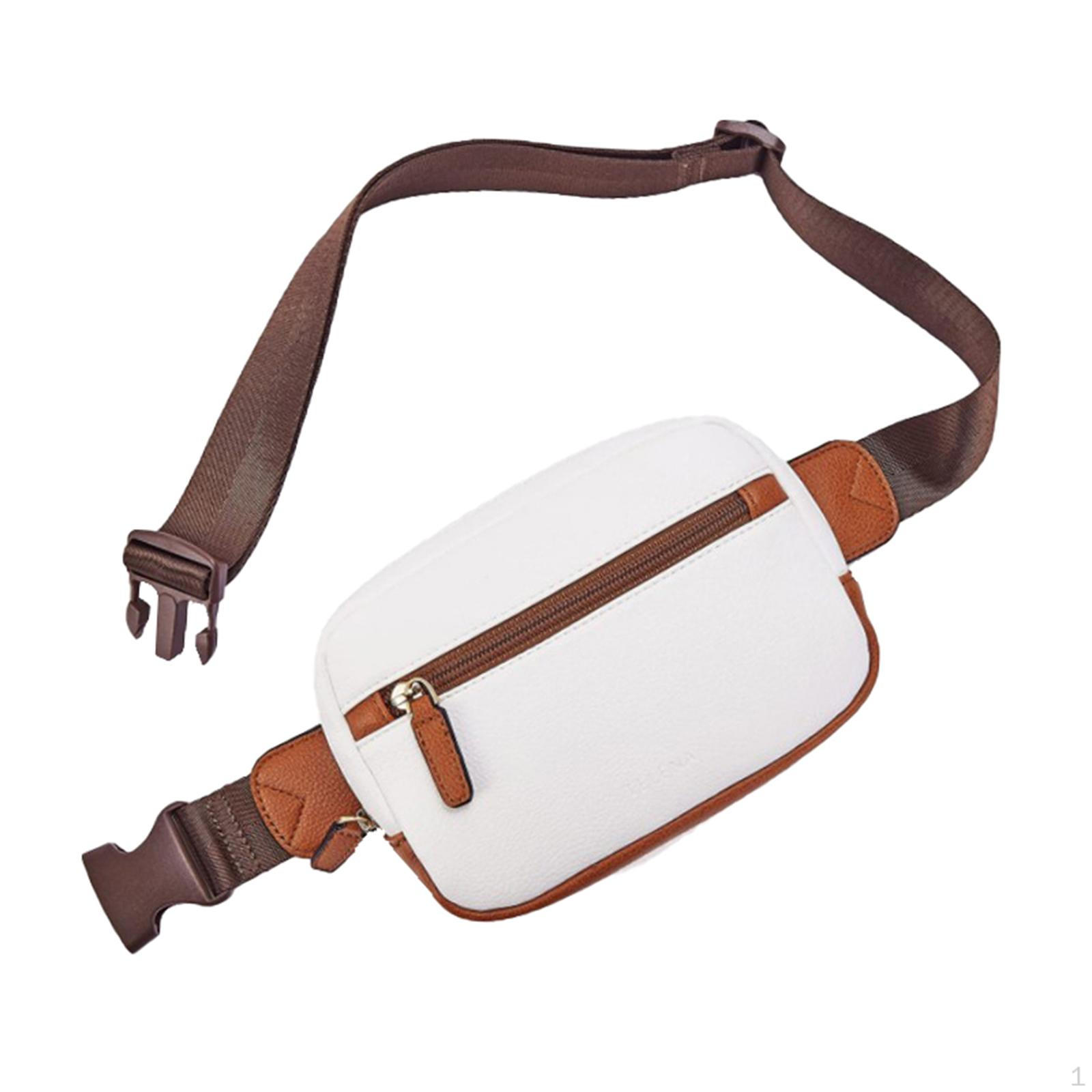 Поясная сумка Сумка через плечо Повседневная Сумка-тоут Модная поясная сумка для женщин White 1180₽