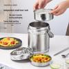 Tinle Stainless Steel Vacuum Insulated Lunch Box with Handle