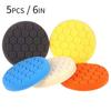 Car Polishing Sponge Pads Kit Foam Pad Buffer Kit Polishing Machine Wax Pads for Auto Motorcycle Motor Vehicle Removes Scratches