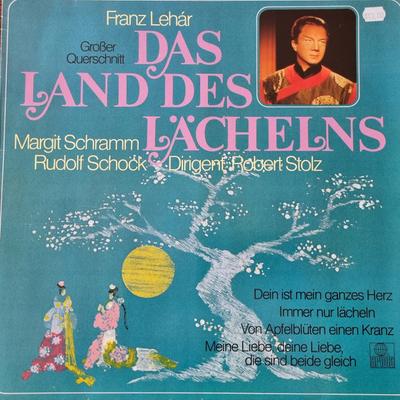 LP Record FRANZ LEHAR MARGIT SCHRAMM RUDOLF  Land Des Lachelns GroBer Querschni 206237280 ARIOLA Germany Classical Used