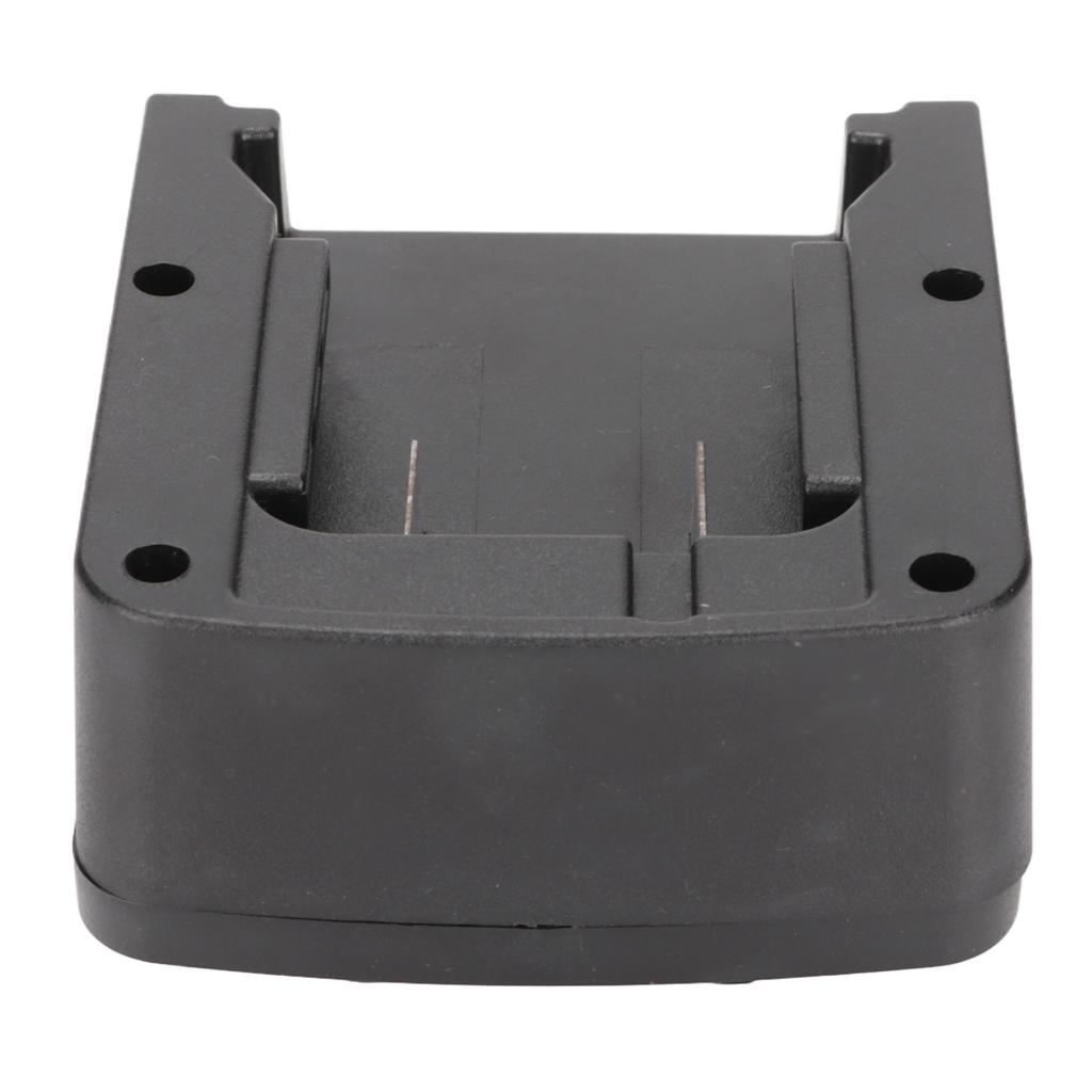 Elektrowerkzeug-Akku-Konverter, stoßfest, schwarz, 18 V, Verwendung von ABS-Material, elektrischer Batterieadapter