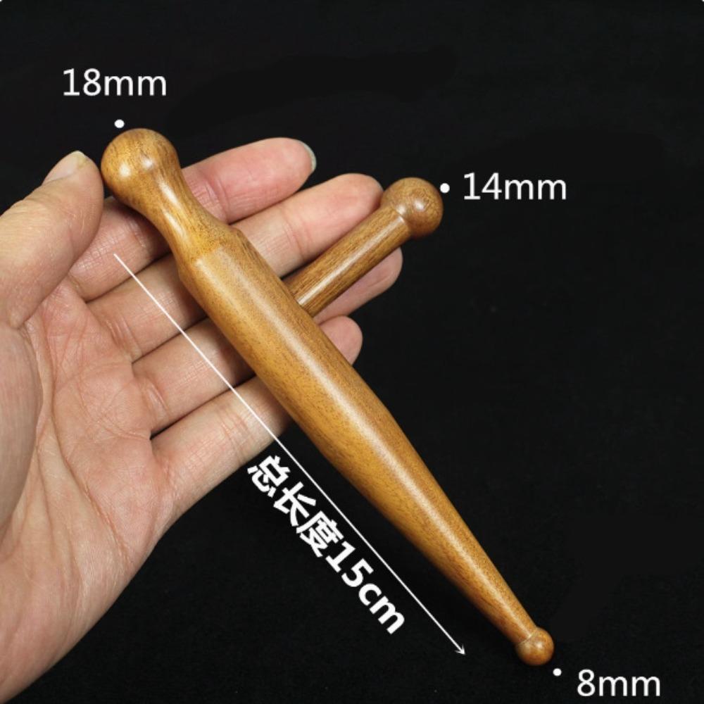 Ergonomic Sandalwood Massage Stick Durable Foot Massage Stick Acupuncture Stick  Acupressure