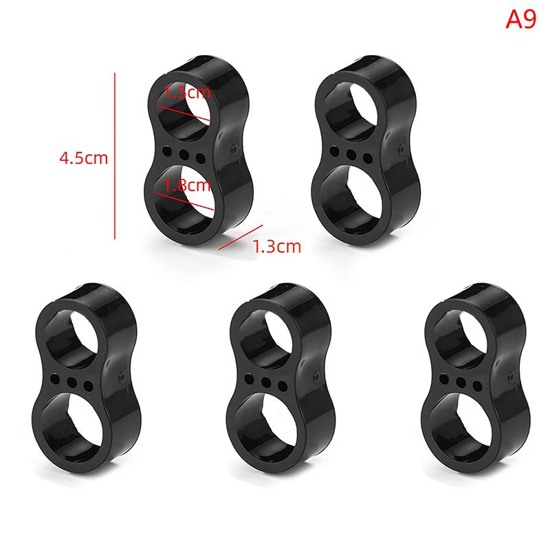 2/5/10Pcs Door Stops Pvc Door Handle Buffer Wall Protection Doorknob Bumper Furniture Protected Crash Pads Shockproof Rings