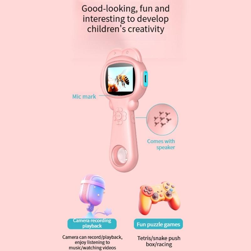 Educational Children Handheld Digital Microscope USB Rechargeable Camera for High Definition Imaging & Science Learning