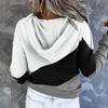 Women's Pullover Hoodies Tops Casual Button Down Long Sleeve Pocket Sweatshirts