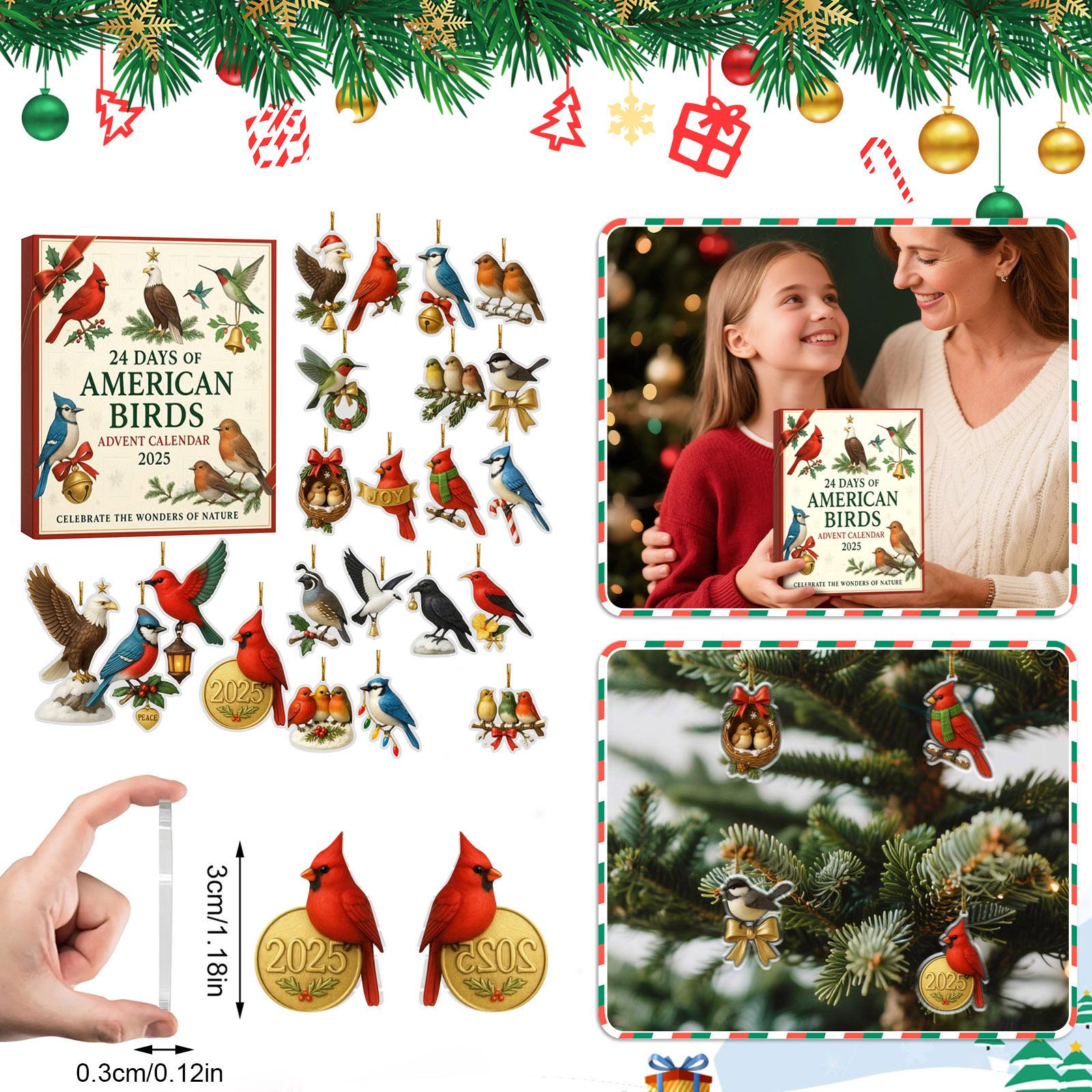 

Календарь обратного отсчета включает 24 подарка, календарь обратного отсчета и подарок-сюрприз One Size