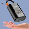 Tire Inflator Portable Air Compressor 150PSI 4000mAh Battery Smart One-Click Pump for Car Motorcycle Bicycle Pressure Gauge LED Light Fast Inflation