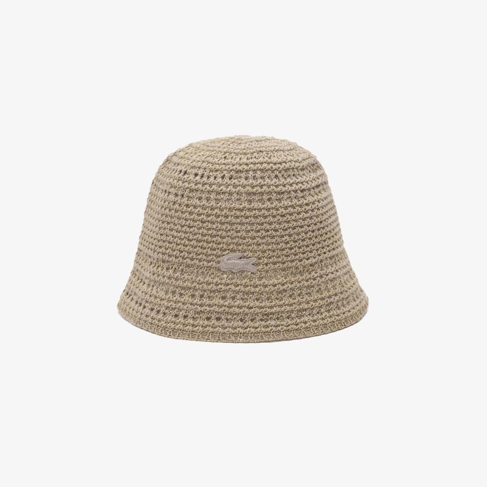 [lacoste] Women's Crocheted Knit Hat RK231E-56G02S