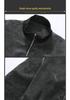 Unisex American-Style Bomber Jacket, Autumn/Winter High-End Stand-Up Collar Streetwear Baseball Jacket JK032