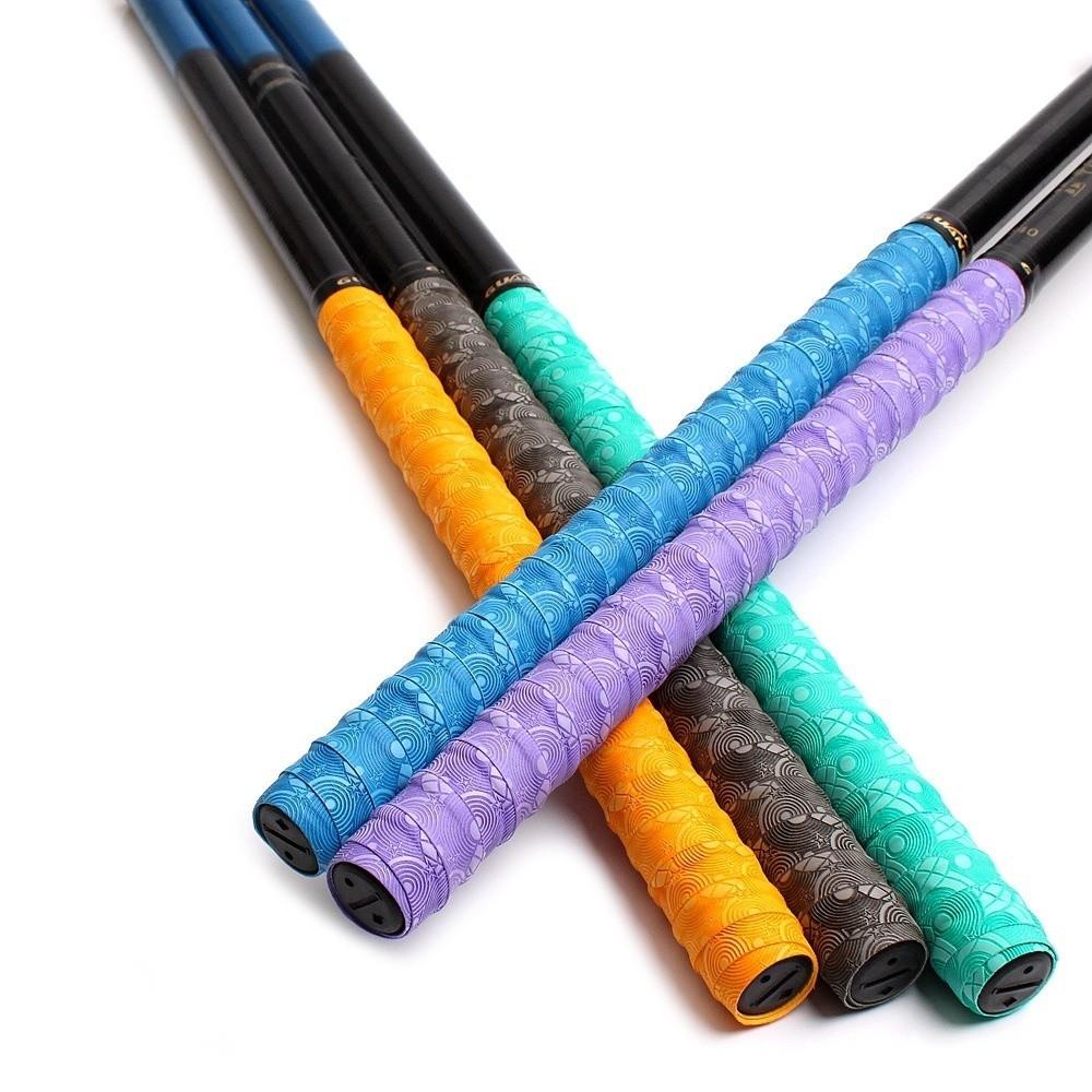 Embossing Badminton Handle Wrap Tape PU Tennis Racket Grip Tape Outdoor Sports