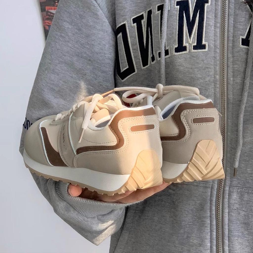 High-value platform casual shoes autumn and winter new casual sports shoes dad shoes women