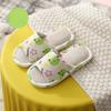 New Linen Shoes, Slippers, Children's Simple and Indoor Anti-slip