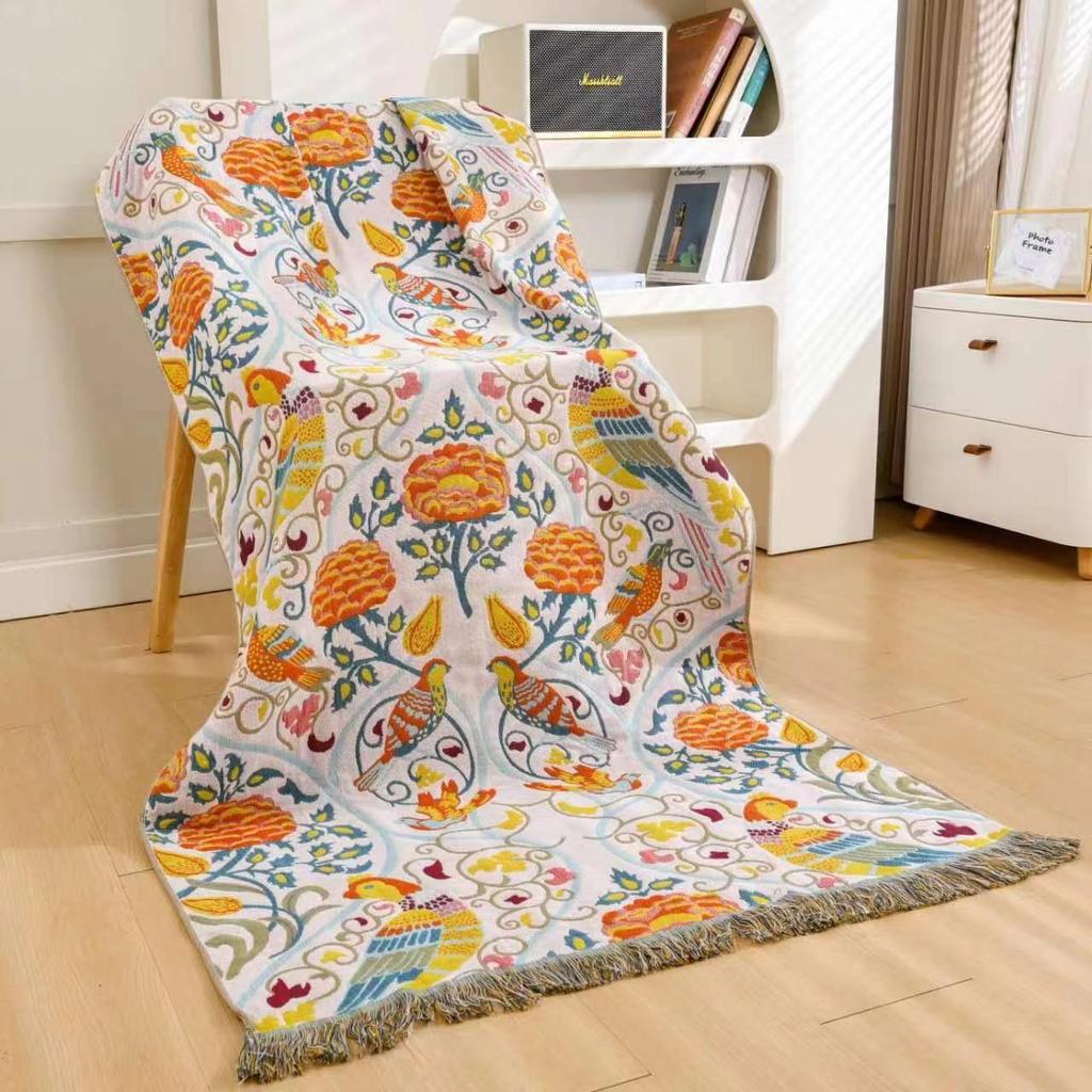 New Soft Ethnic Style Sun God Cotton Bath Towel - Skin-friendly & Absorbent