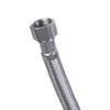 2pcs 304 Stainless Steel Flexible Pipe Water Heater Connector Hose 3/8 Inch Suitable for Faucet Water Heater Connection