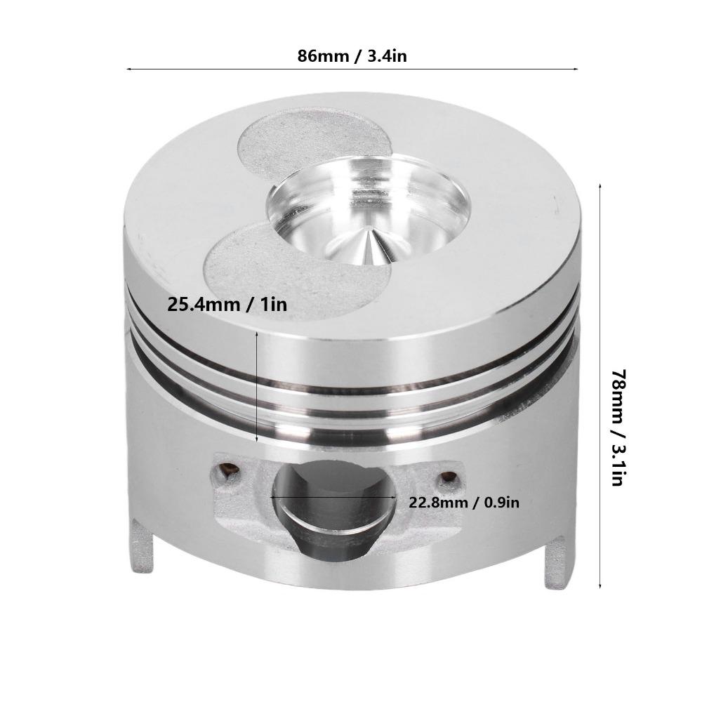 Strong Compatibility Micro Cultivator Piston Engine Piston Replacement For Mini Tiller