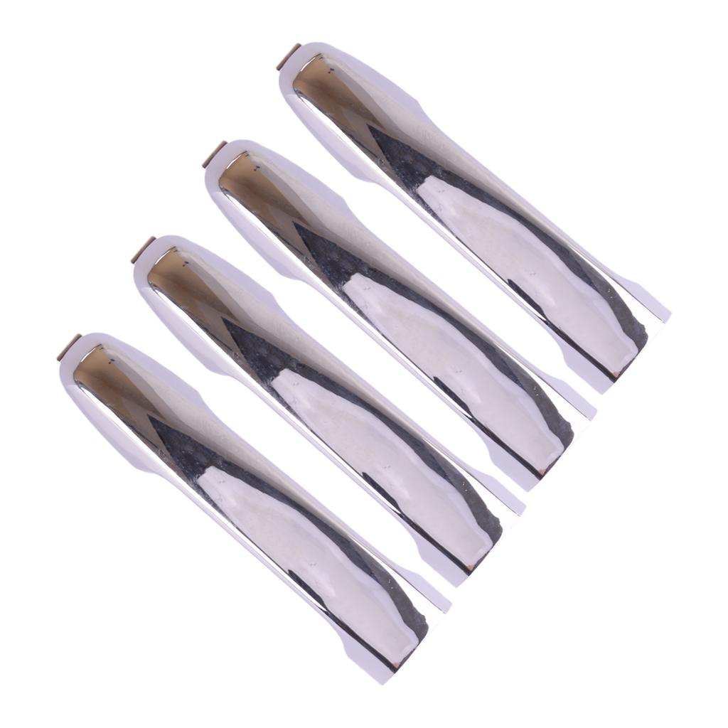 4Pcs Silver Car Exterior Front Rear Left Right Door Handle Cover Fit for Toyota 4Runner Trail Land Cruiser Lexus GX460