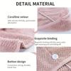 Hair Dry Turban Towel Wraps Solid Color Dry Hair Cap Quick Drying Towel Unisex Soft Bath Head Wraps