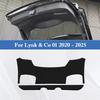 For Lynk & Co 01 2020-2026 Car Trunk Door Anti Kick Pad Tailgate Protective Sticker Mat Cargo Liner Interior Accessories