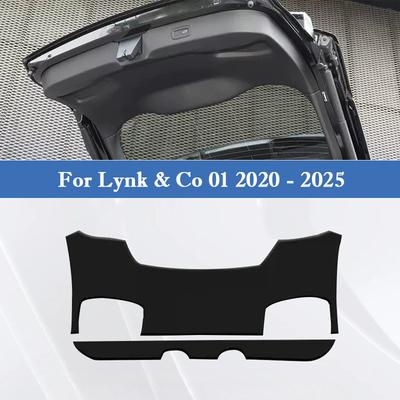 For Lynk & Co 01 2020-2026 Car Trunk Door Anti Kick Pad Tailgate Protective Sticker Mat Cargo Liner Interior Accessories
