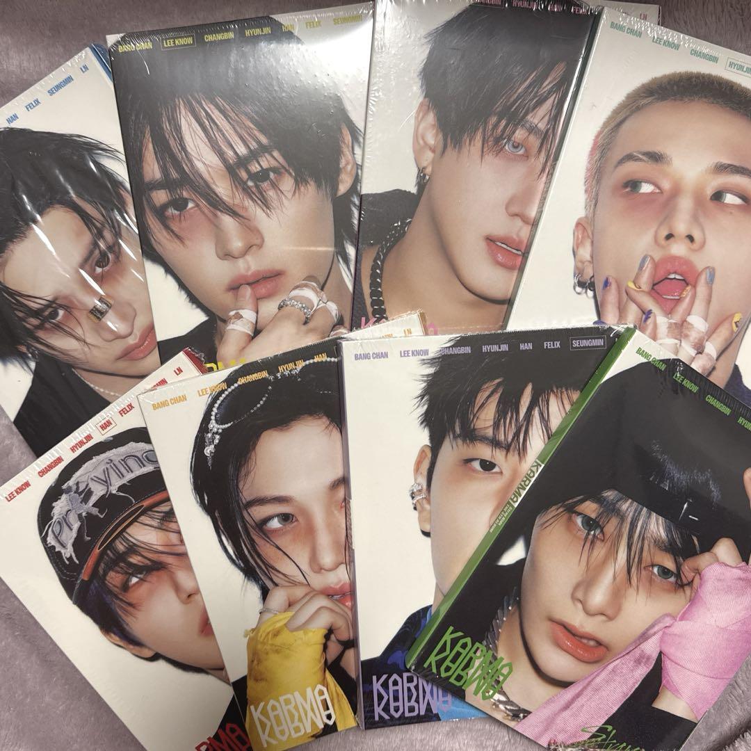 

[USED] Stray Kids KARMA Accordion ver. Complete 8-Person Set
