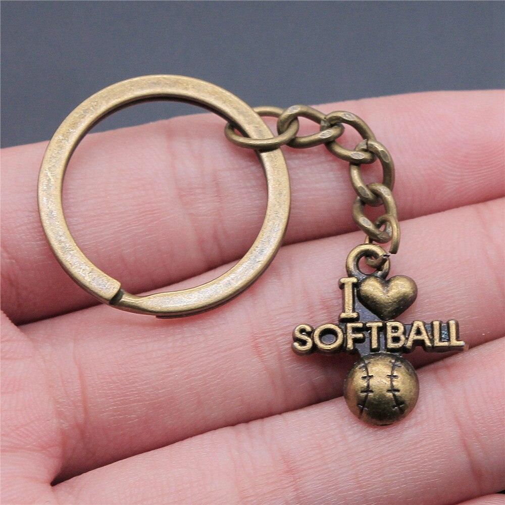 I Love Tags Keychains Findings For Diy Metal Craft Key Chain Accessories