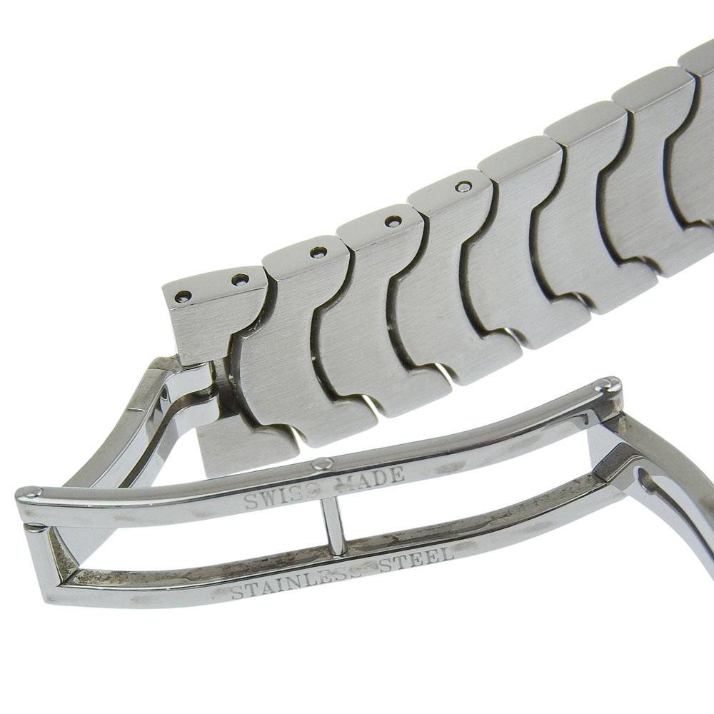 BVLGARI Solo tempo Watches ST29S blackDial Stainless Steel Quartz Analog display Women Used