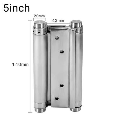 Double Spring Hinge Stainless Steel Two Way Door Hinge Automatic Closing for Doors with Expected Load 15 To 25 Kilograms
