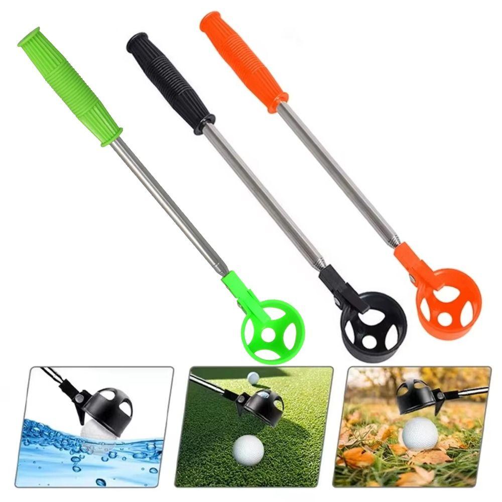 8 Sections Golf Ball Pick Up Tool Extendable Portable Golf Ball Picker Golf Gift